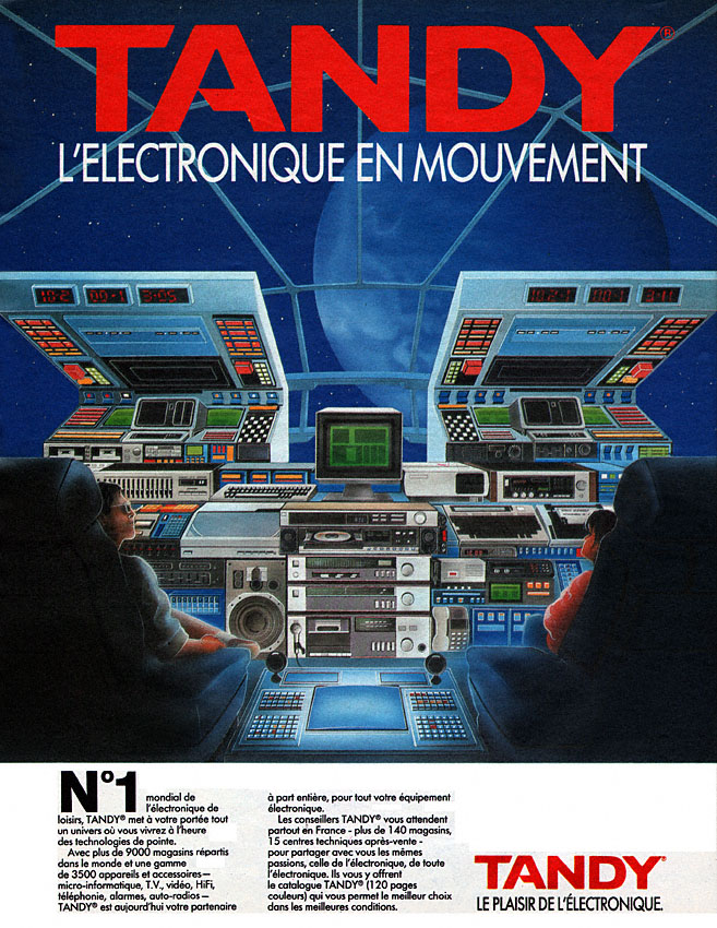 Publicité Tandy 1985