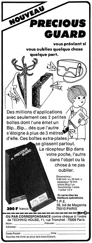 Publicité Zzdivers_ELE5 1981