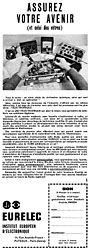 Publicit Eurelec 1960