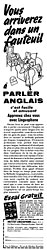 Publicit Linguaphone 1956
