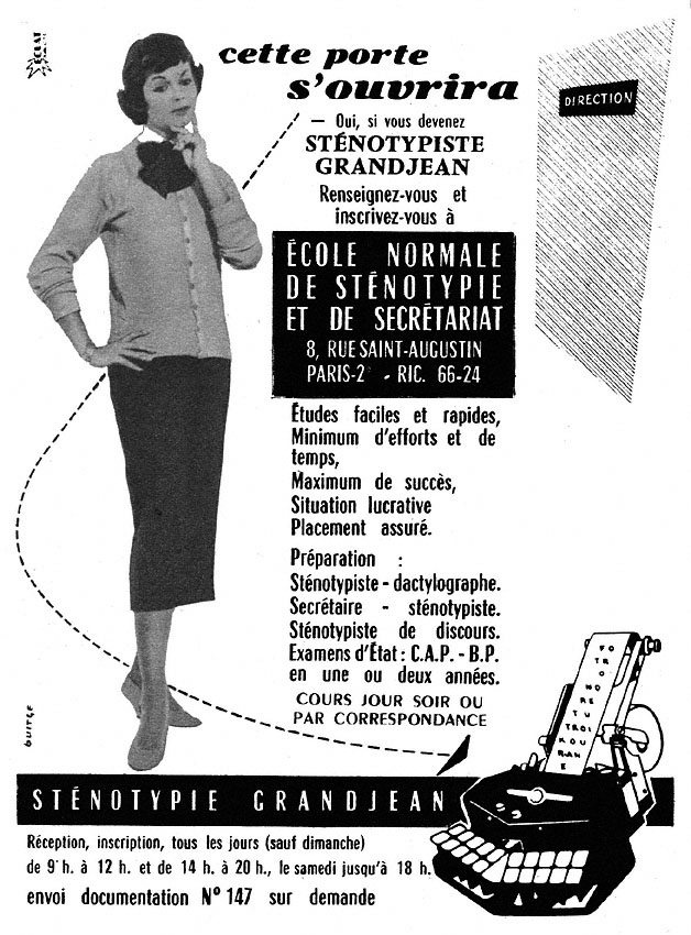Publicité Zzdivers_ENS5 1955
