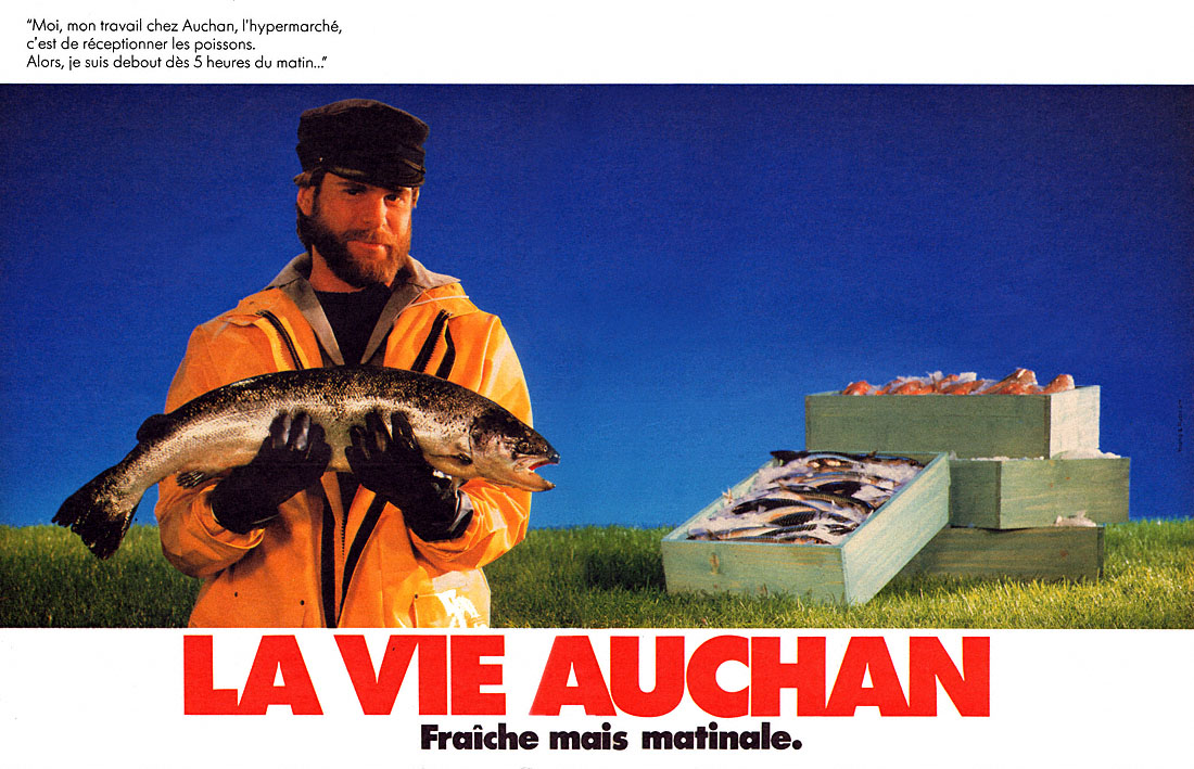Publicité Auchan 1983