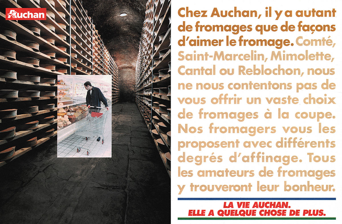 Publicité Auchan 1998