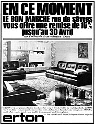Publicit Bon March 1972