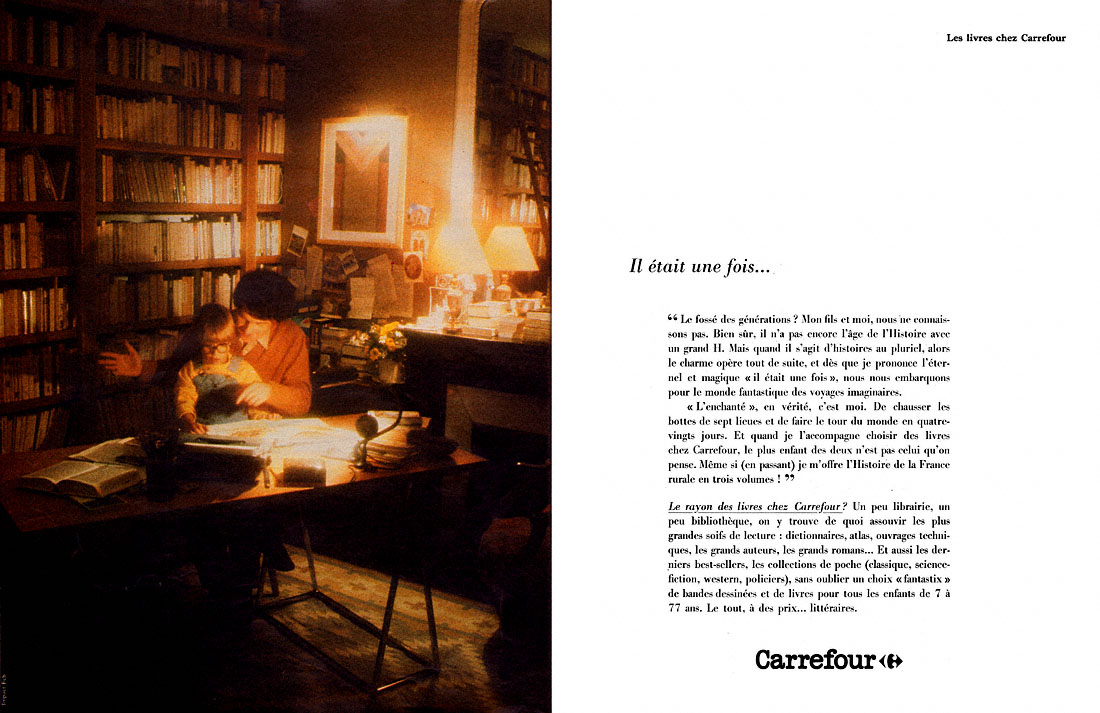 Publicité Carrefour 1981