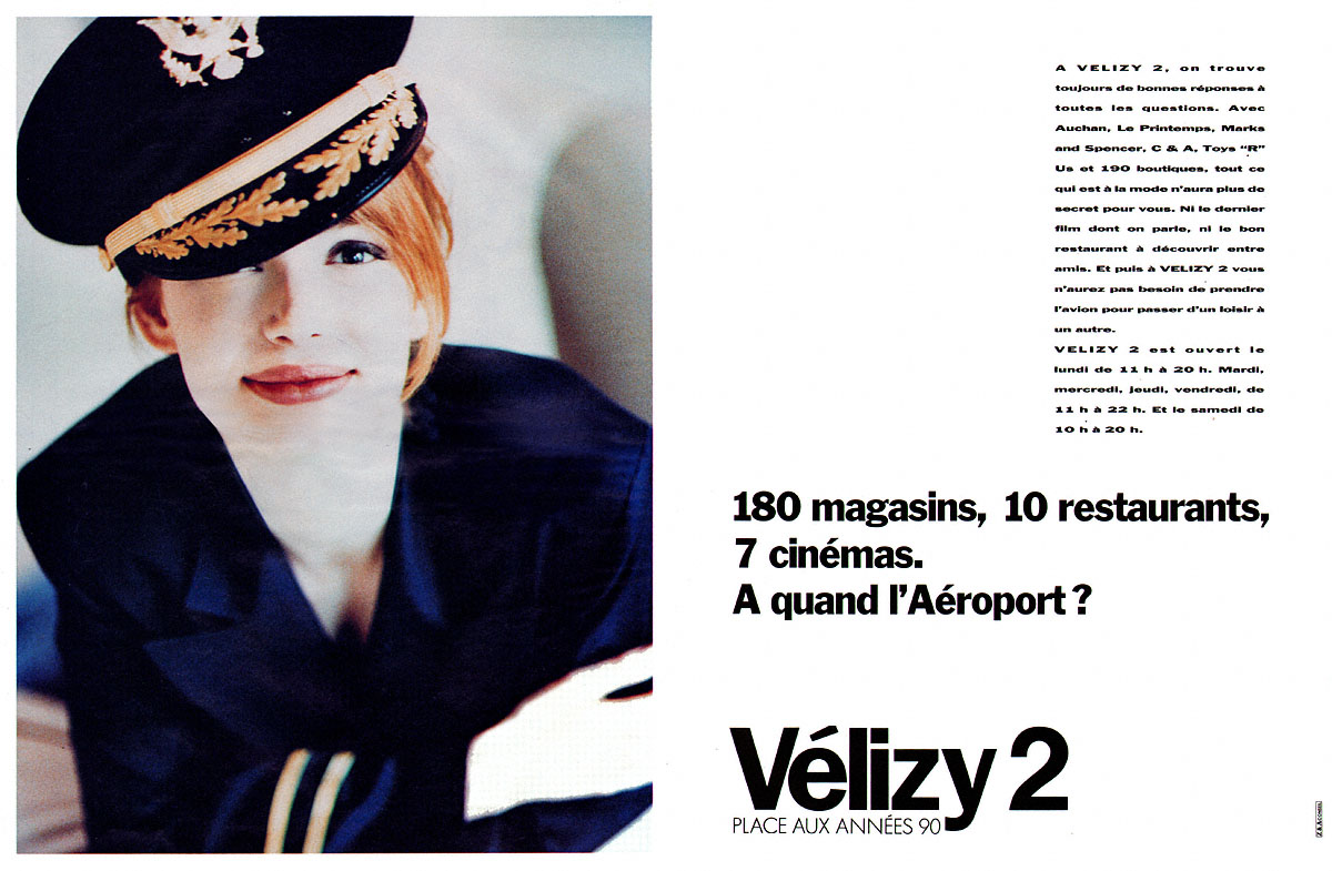 Publicité Centres Commerciaux 1991