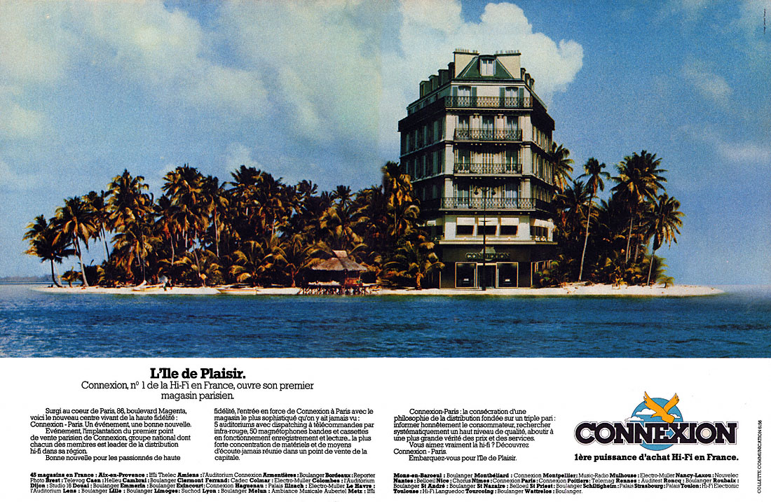 Publicité Connexion 1979