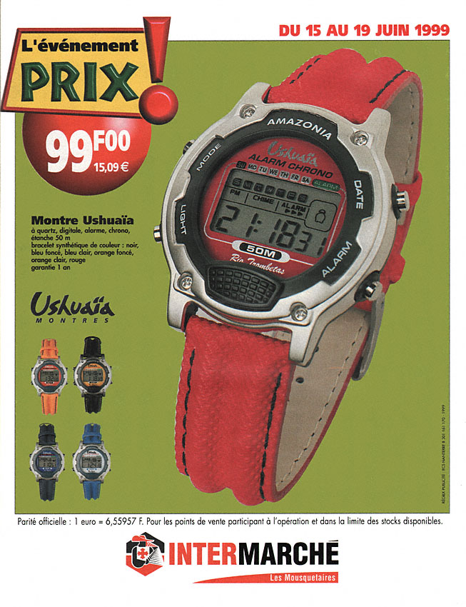 Publicité Intermarche 1999