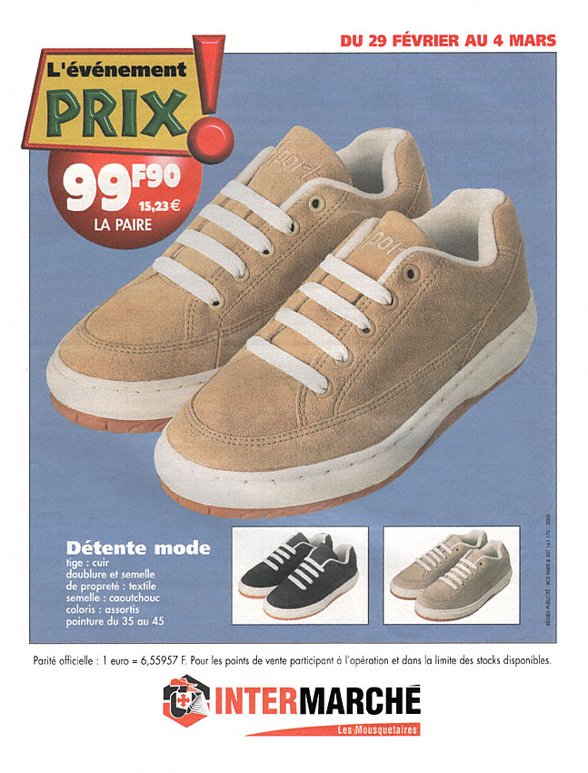 Publicité Intermarche 2000