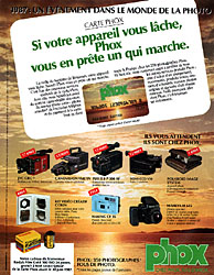 Publicit Phox 1987