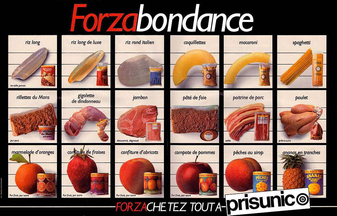 Publicité Prisunic 1981