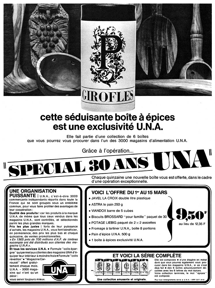Publicit� Una 1966