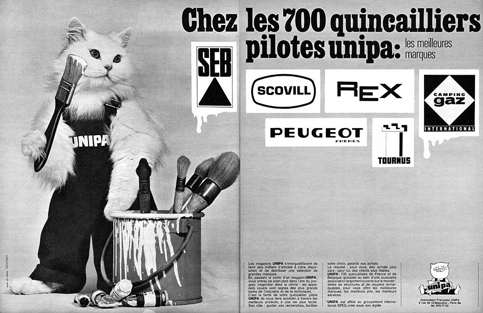 Publicité Unipa 1967