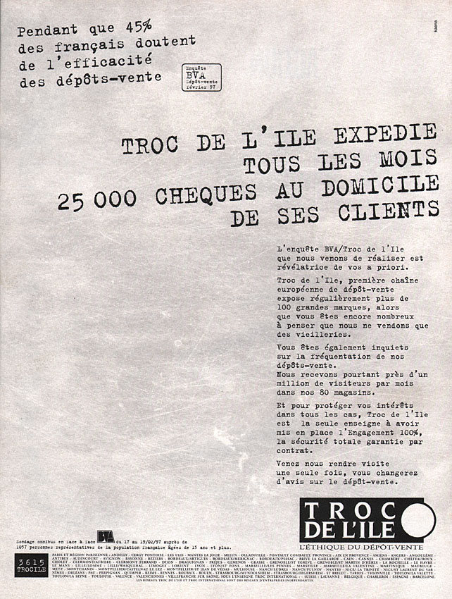 Publicité Zzdivers_ENS7 1997