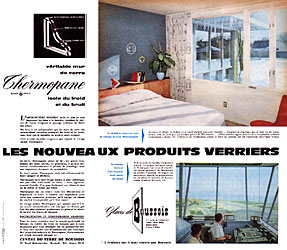 Publicit Boussois 1958