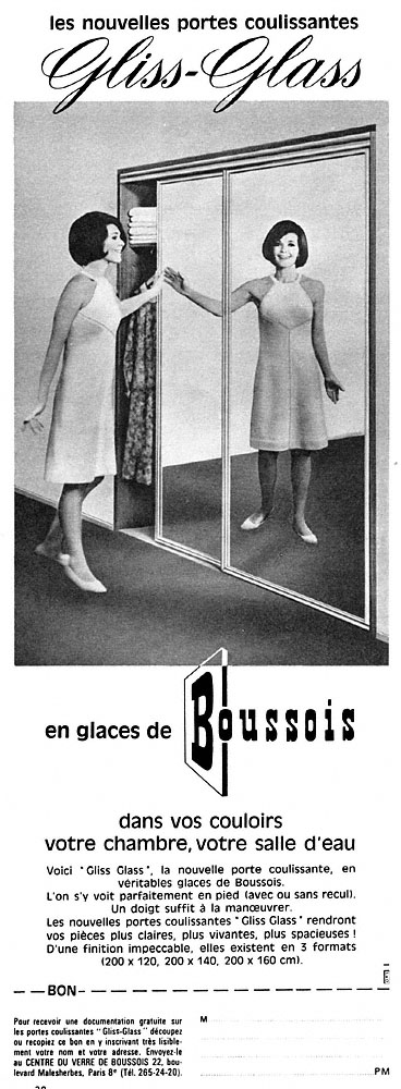 Publicit� Boussois 1966