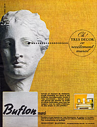 Publicit Buflon 1965