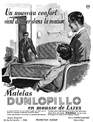 Marque Dunlopillo 1952