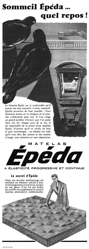 Publicité Epda 1955