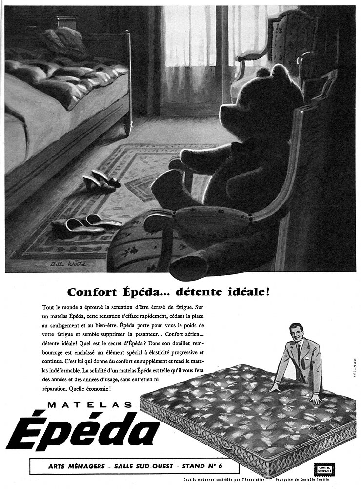 Publicité Epda 1959