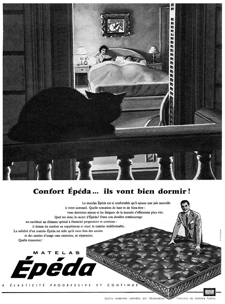 Publicité Epda 1959