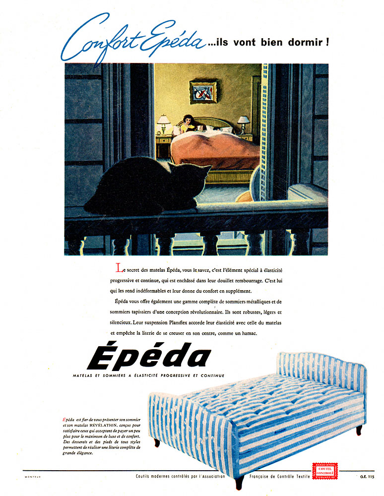 Publicité Epda 1960