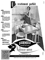 Publicit Formica 1954