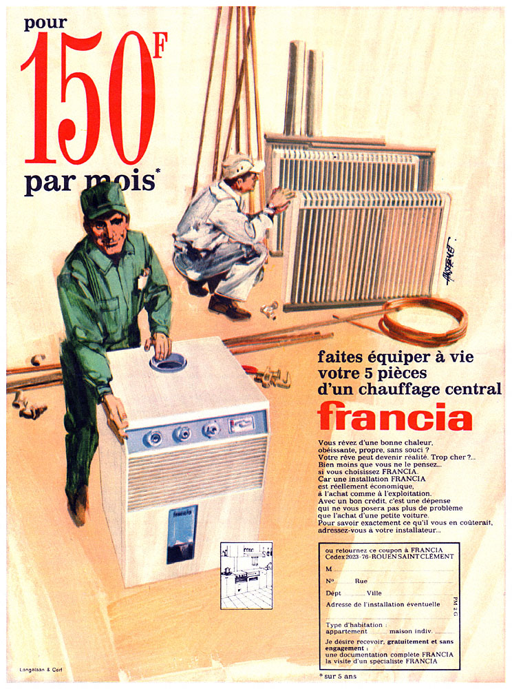 Publicit� Francia 1969