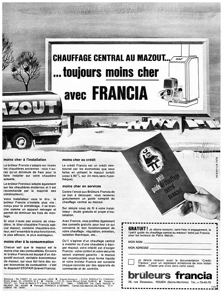 Marque Francia 1964