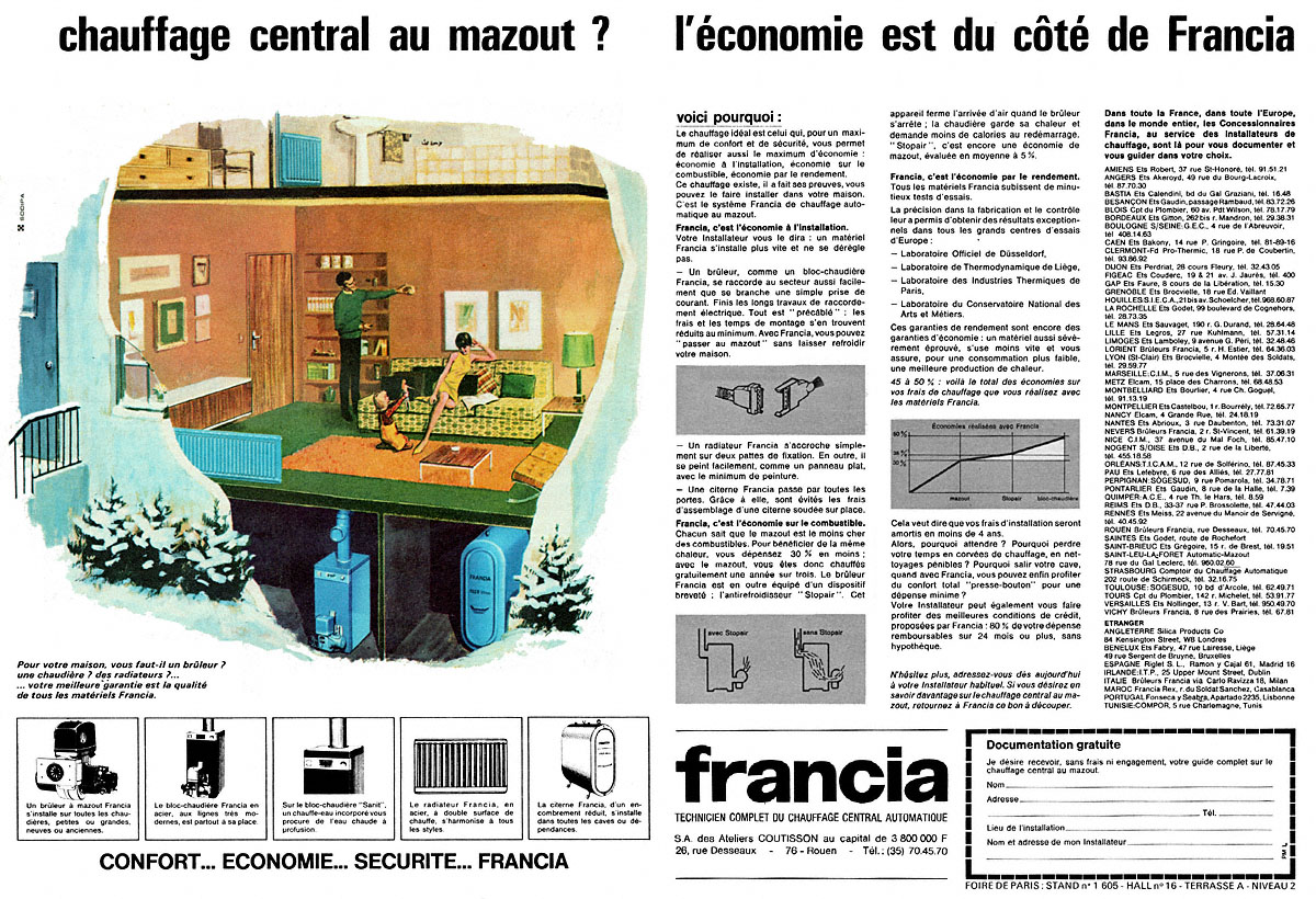 Publicit� Francia 1966