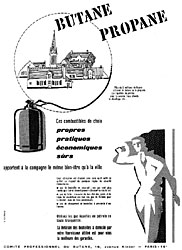 Publicit Gaz 1956