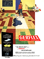 Publicit Gerflex 1957