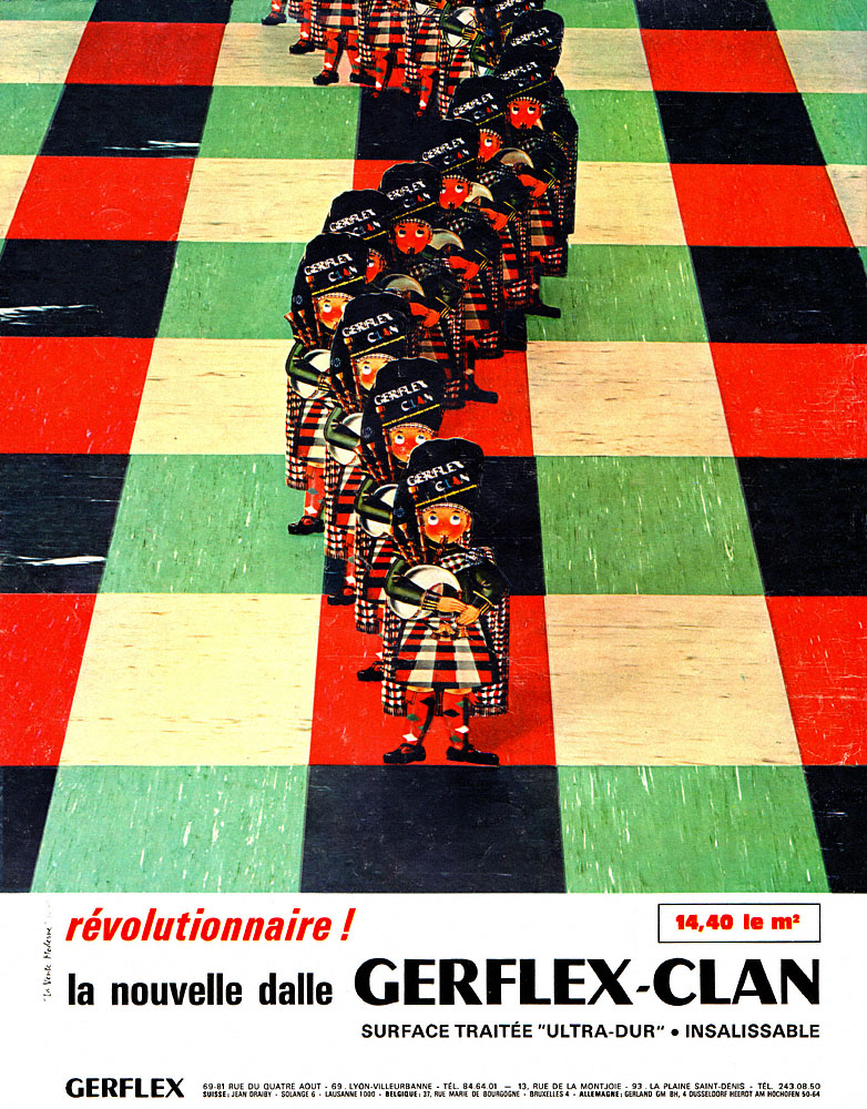 Publicit� Gerflex 1967