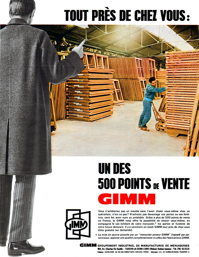 Publicité Gimm 1967