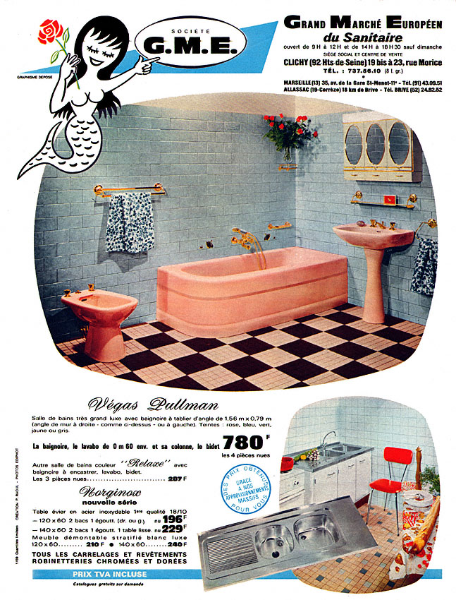 Publicité G.M.E. 1971