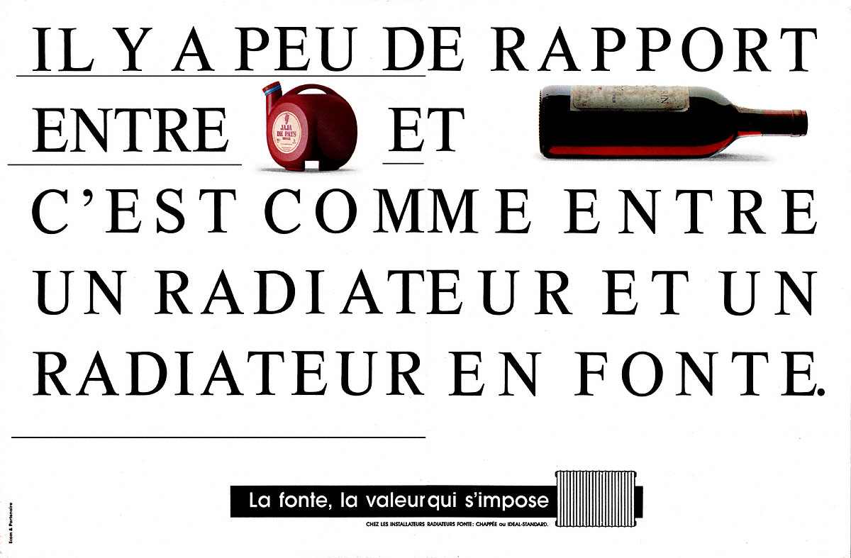 Publicité Idal Standard 1989