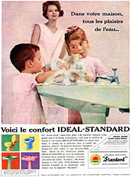 Publicit Idal Standard 1960