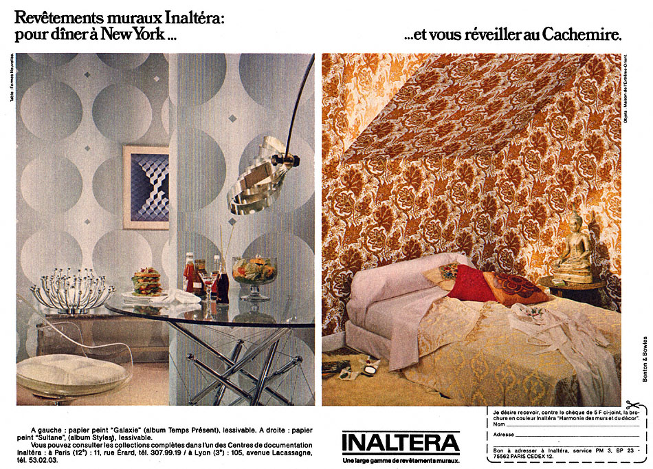 Publicité Inaltera 1975