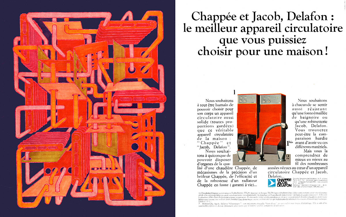 Publicité Jacob Delafon 1968