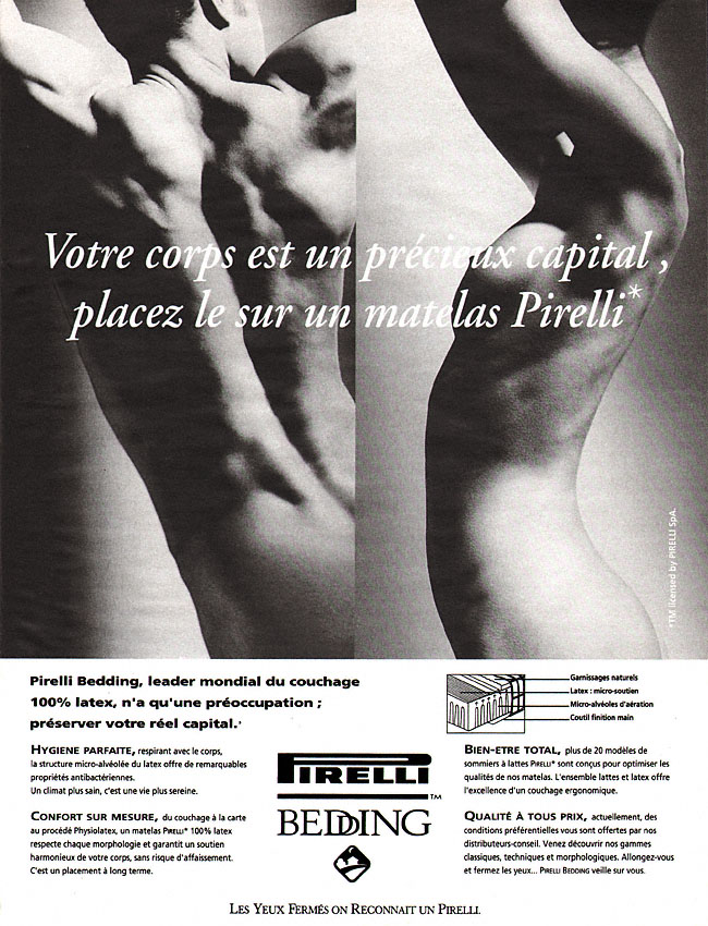 Publicité Pirelli 1993