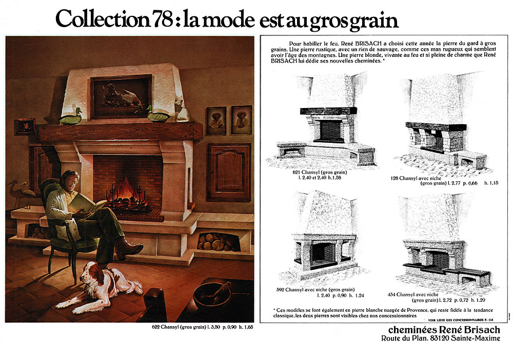 Publicité Ren Brisach 1978