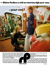 Marque Rhne-Poulenc 1970