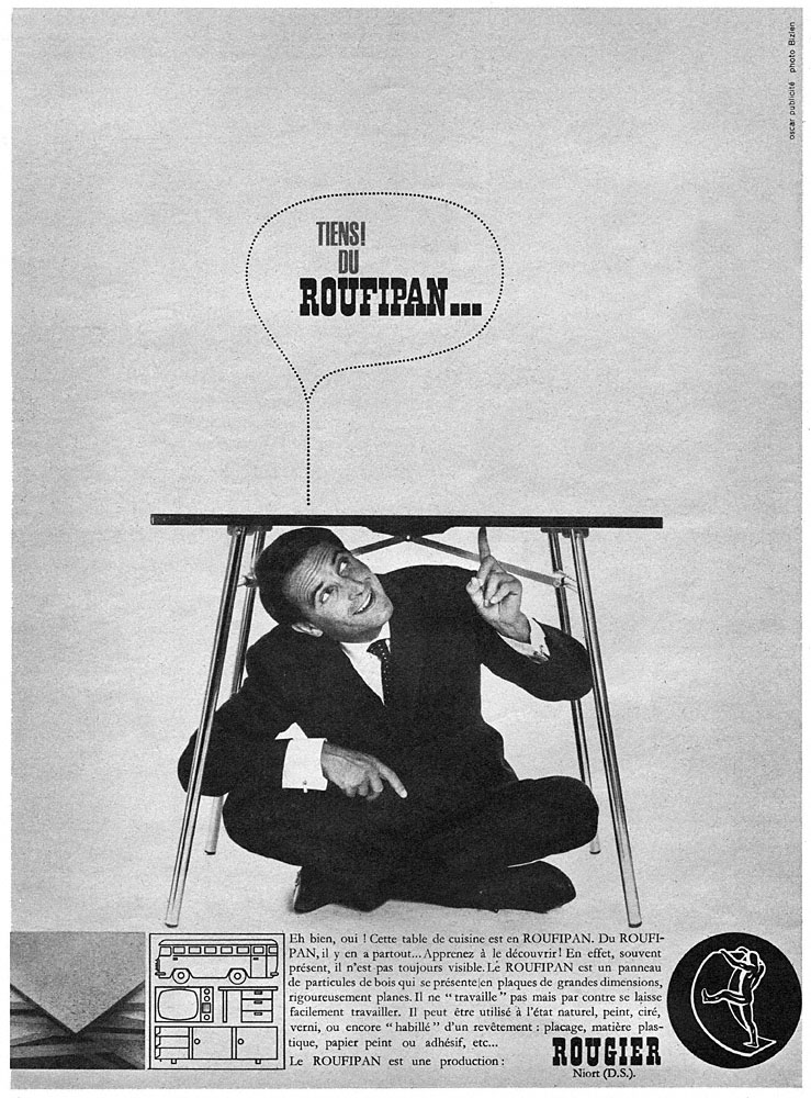 Publicité Roufipan 1962
