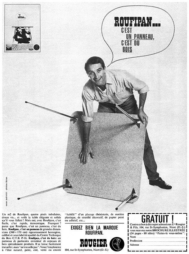 Publicité Roufipan 1964