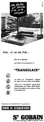 Publicité Saint Gobain 1955