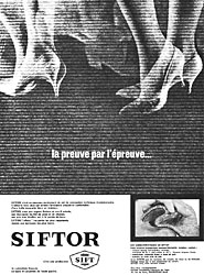 Publicit Siftor 1960