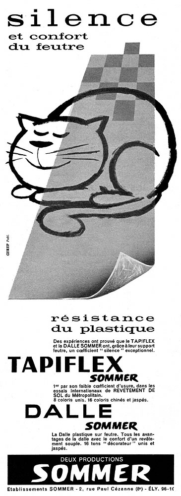 Publicité Sommer 1959