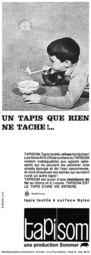Publicité Sommer 1963