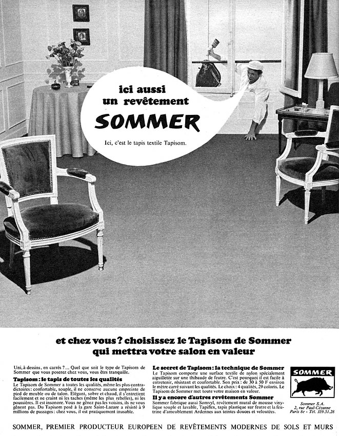 Publicité Sommer 1966