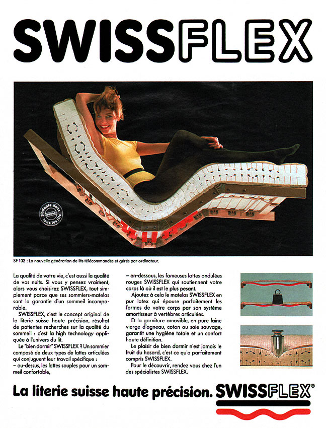 Publicité SwissFlex 1991
